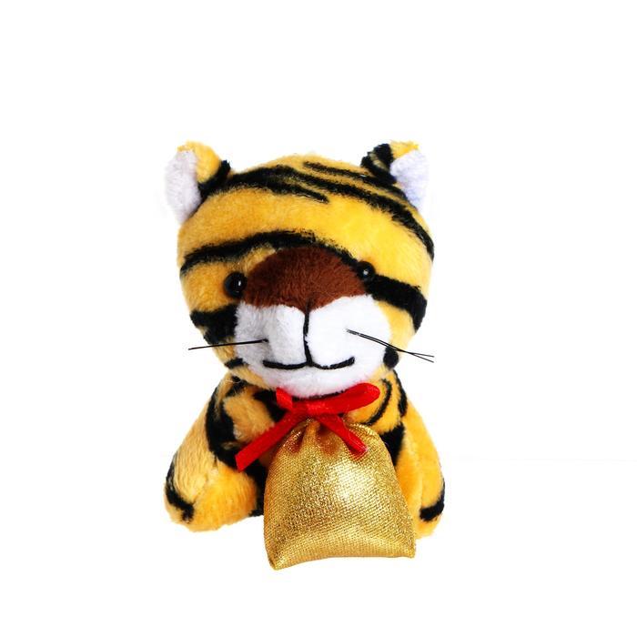 Мягкая игрушка «Тигр с мешком», на брелоке, цвета МИКС
Мягкая игрушка «Тигр с мешком», на брелоке, цвета МИКС