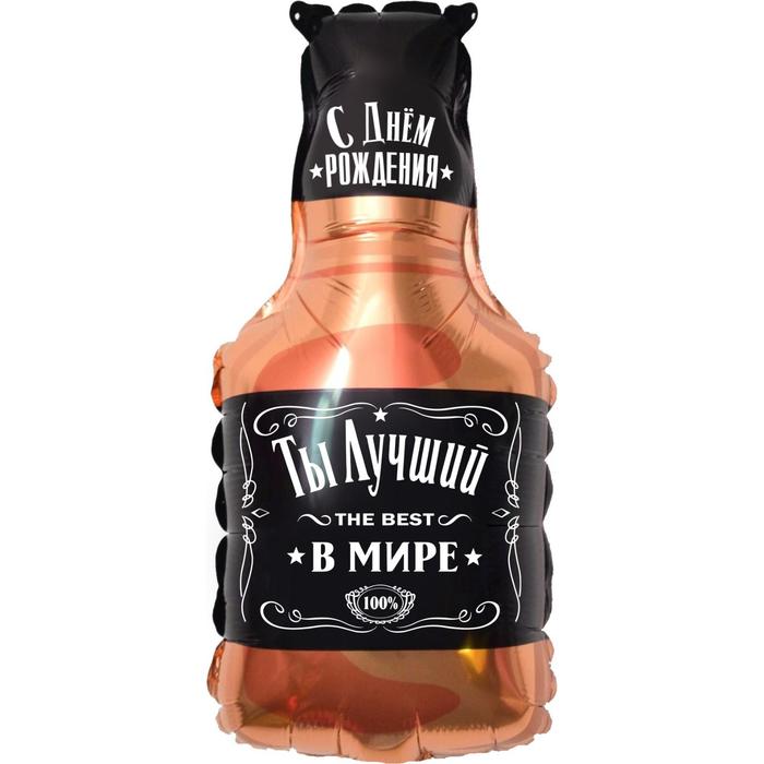 Шар фольгированный 32'' «Бутылка виски. Лучший в мире, №1», фигура, 1 шт. в упаковке
Шар фольгированный 32'' «Бутылка виски. Лучший в мире, №1», фигура, 1 шт. в упаковке