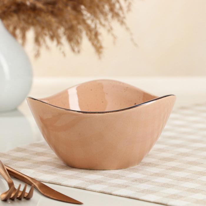 Салатник "Фигурный", мокко, 0.6 л
Салатник "Фигурный", мокко, 0.6 л