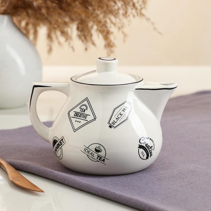 Чайник для заварки "Инжир", белый, чай, 0.45 л
Чайник для заварки "Инжир", белый, чай, 0.45 л