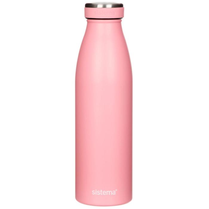 фото Стальная бутылка, 500 мл, микс sistema