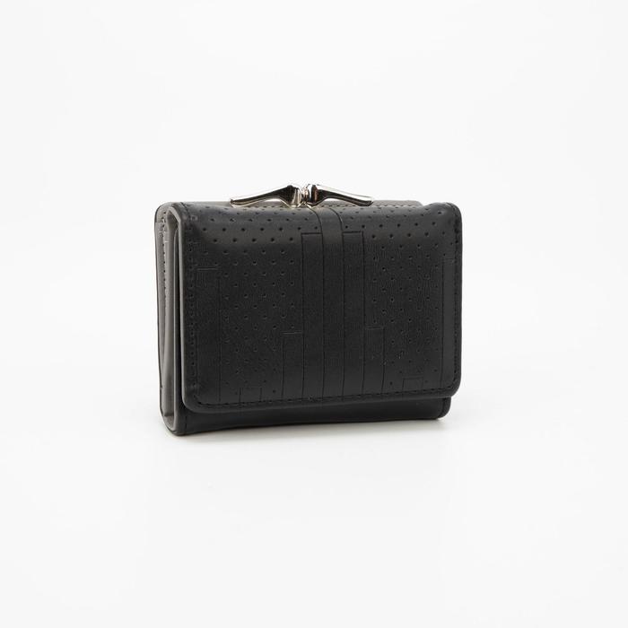 Кошелёк на кнопке, цвет чёрный
Кошелёк на кнопке, цвет чёрный