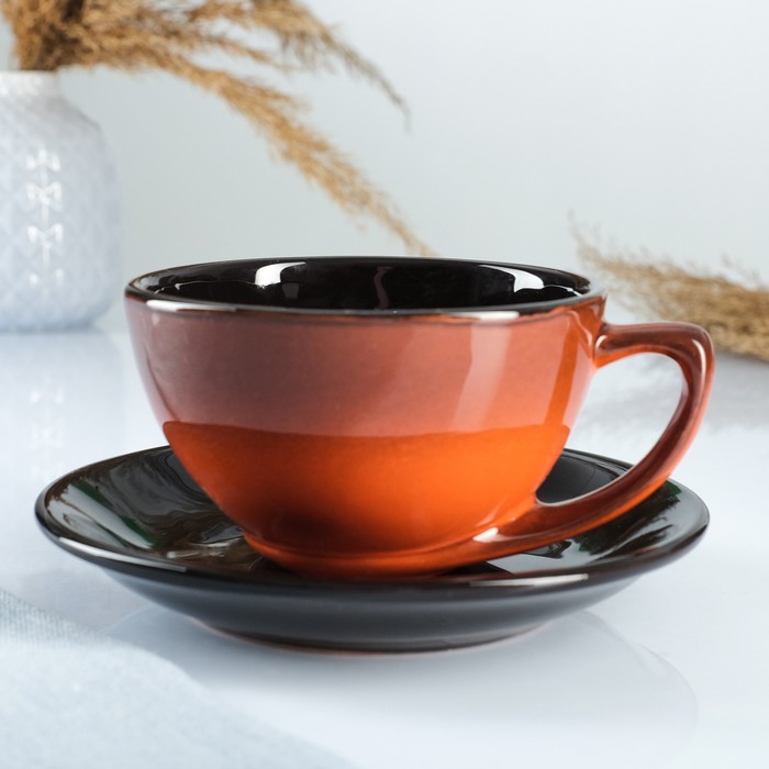 Чашка "Элегант" с блюдцем, 0,25л / блюдце 15см, радуга
Чашка "Элегант" с блюдцем, 0,25л / блюдце 15см, радуга