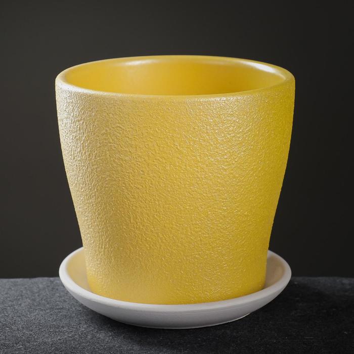 Горшок цветочный "Шелк" желтый тополь №2, 1,1л
Горшок цветочный "Шелк" желтый тополь №2, 1,1л