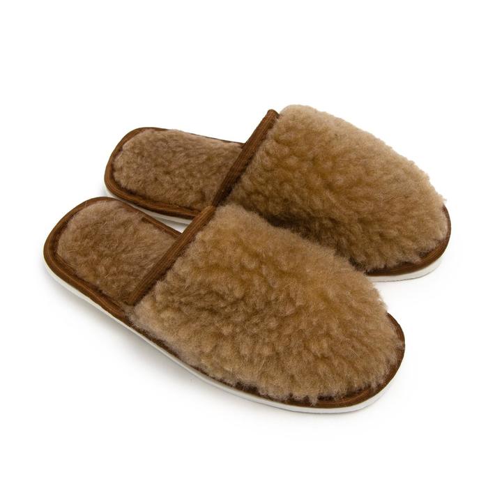 Тапочки детские, цвет коричневый, размер 34
Тапочки детские, цвет коричневый, размер 34