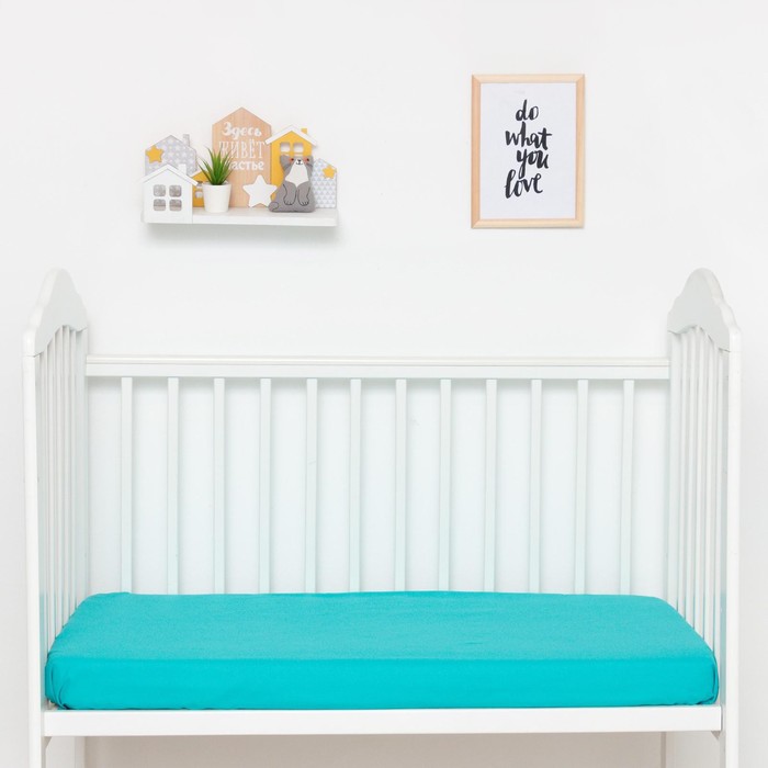 Простыня прямоугольная «Крошка Я» 100х160 см, бирюзовый, 100 % хл, поплин
Простыня прямоугольная «Крошка Я» 100х160 см, бирюзовый, 100 % хл, поплин