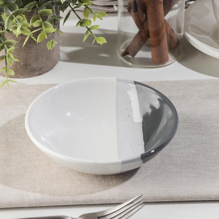 Салатник «Полоски», 300 мл, d=13 см, цвет серый
Салатник «Полоски», 300 мл, d=13 см, цвет серый