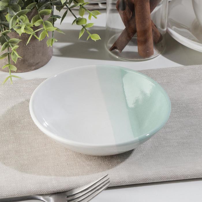 Салатник «Полоски», 300 мл, d=13 см, цвет мятный
Салатник «Полоски», 300 мл, d=13 см, цвет мятный