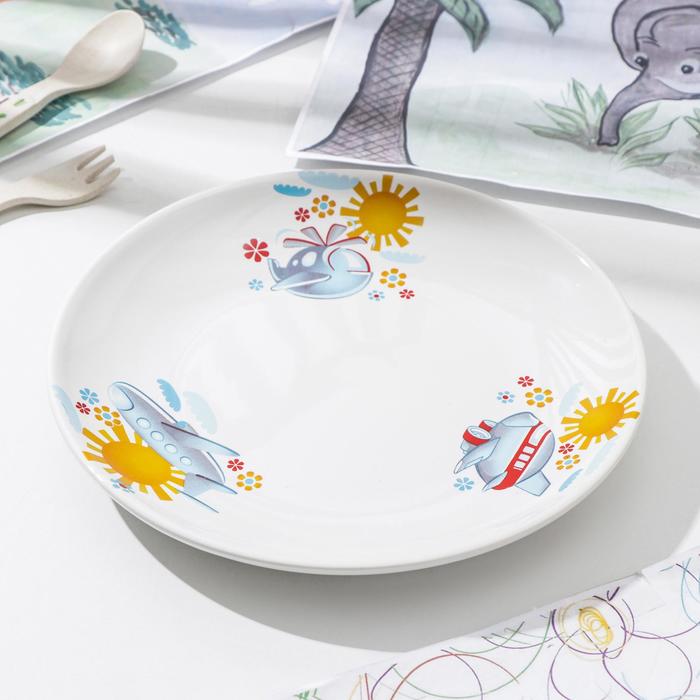 Тарелка «Вертолетик», d=21 см
Тарелка «Вертолетик», d=21 см