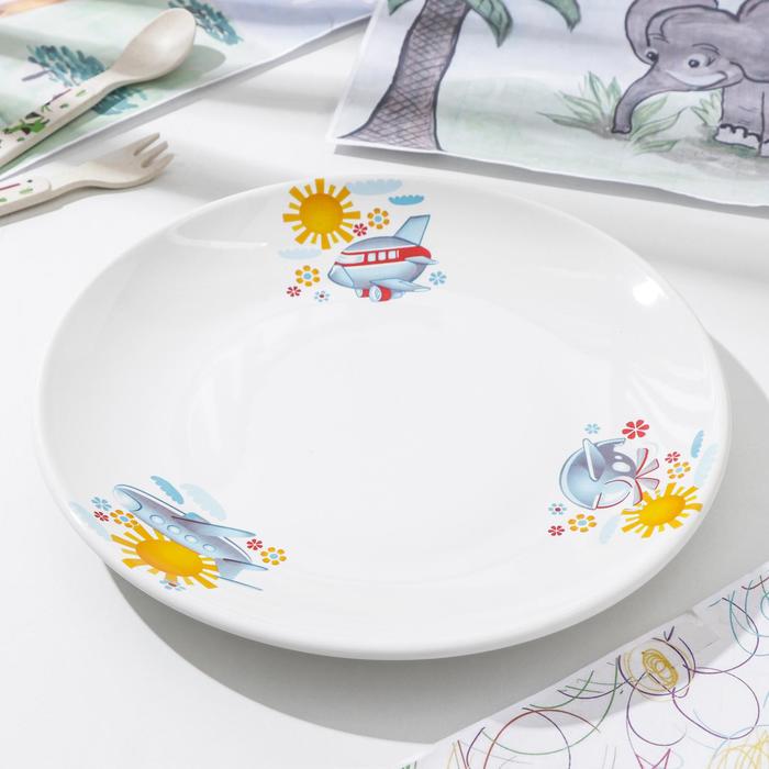 Тарелка «Вертолетик», d=26 см 
Тарелка «Вертолетик», d=26 см