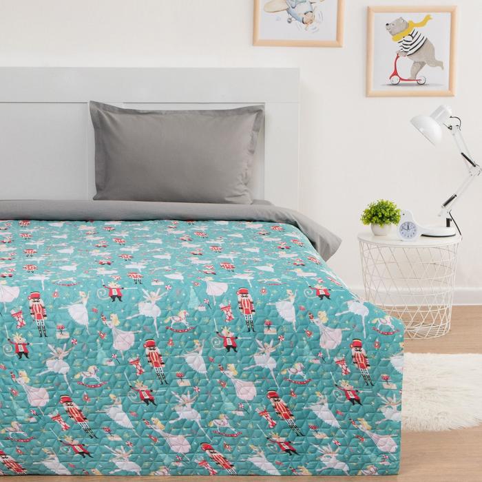 Покрывало LoveLife "Щелкунчик", 145х210 ± 5 см, микрофайбер, п/э 100% 
Покрывало LoveLife "Щелкунчик", 145х210 ± 5 см, микрофайбер, п/э 100%