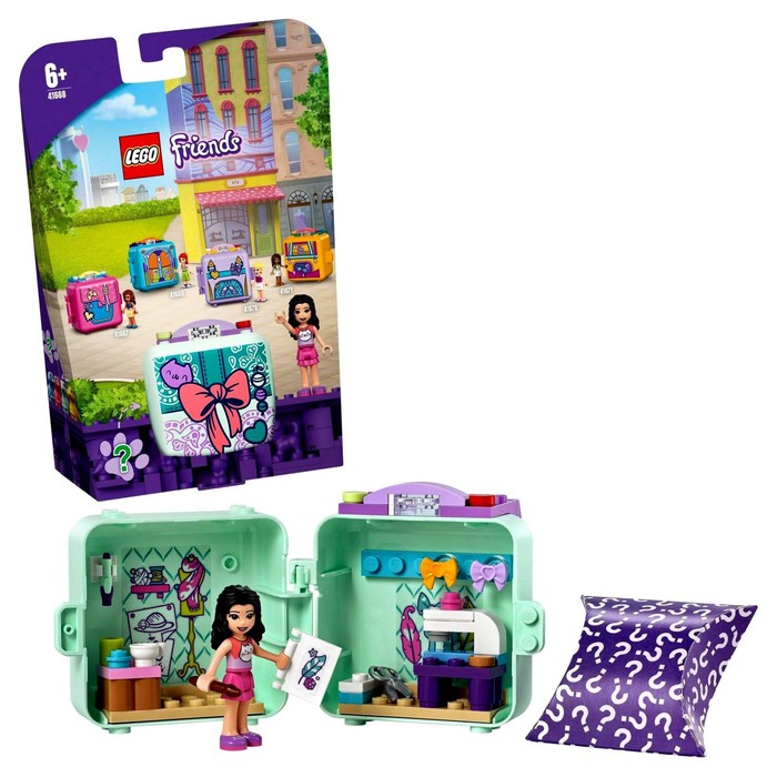 Конструктор Lego Friends «Модный кубик Эммы», 58 элементов
Конструктор Lego Friends «Модный кубик Эммы», 58 элементов