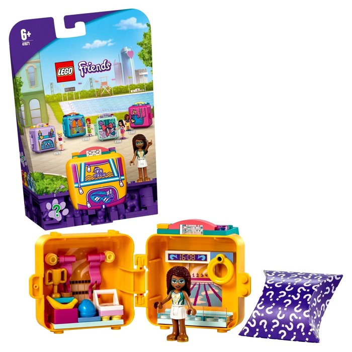 Конструктор Lego Friends «Кубик Андреа для плавания», 59 элементов
Конструктор Lego Friends «Кубик Андреа для плавания», 59 элементов