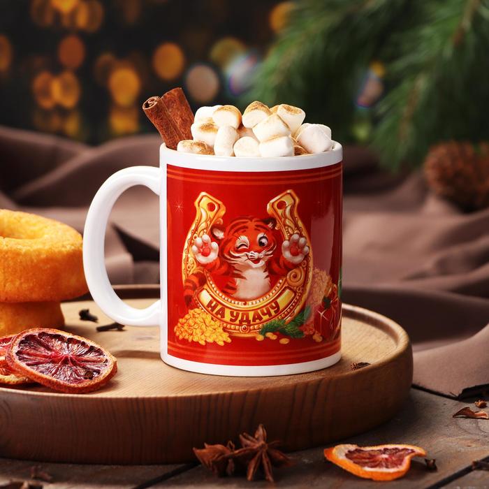 Кружка с сублимацией "На удачу" 
Кружка с сублимацией "На удачу"