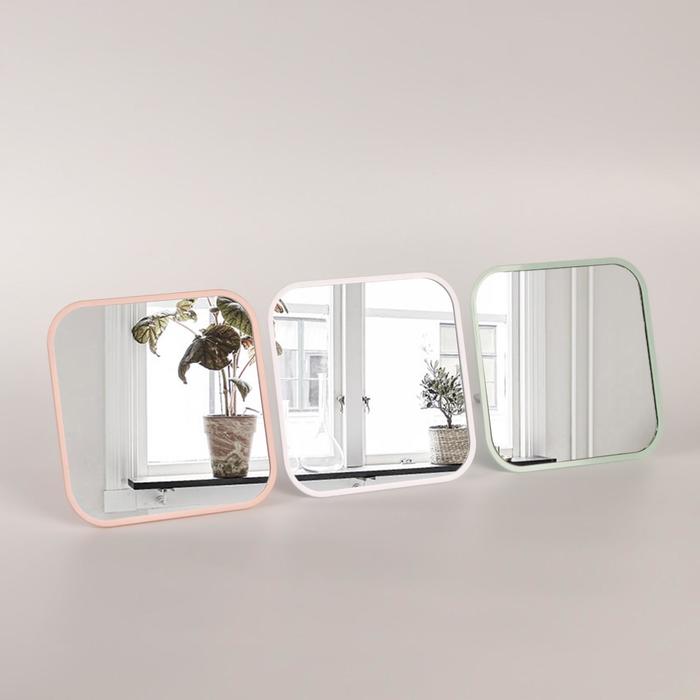 фото Зеркало складное-подвесное «рай», зеркальная поверхность 15 × 15 см, цвет микс queen fair