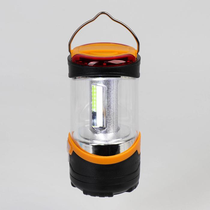 Фонарь кемпинговый аккумуляторный 5 Вт, 1200 мАч, USB, оранжевый
Фонарь кемпинговый аккумуляторный 5 Вт, 1200 мАч, USB, оранжевый