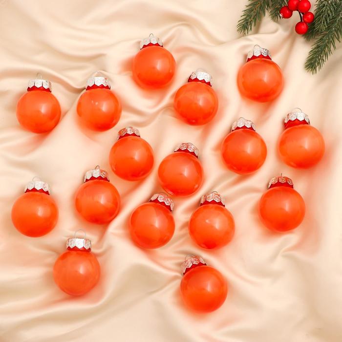 Набор шаров пластик d-5 см, 16 шт "Фелиция" оранжевый
Набор шаров пластик d-5 см, 16 шт "Фелиция" оранжевый