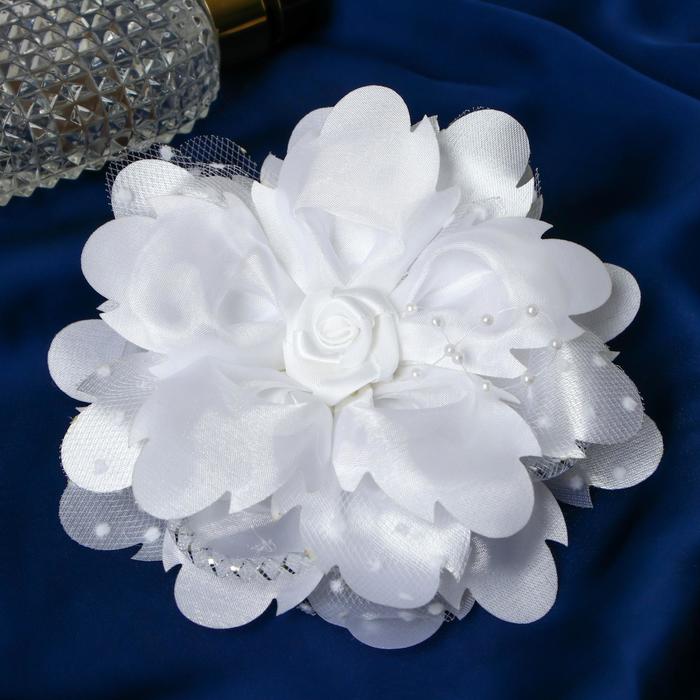 Резинка для волос бант "Школьница" лепестки, белый
Резинка для волос бант "Школьница" лепестки, белый