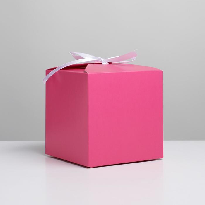 Коробка складная «Фуксия», 12 × 12 × 12 см
Коробка складная «Фуксия», 12 × 12 × 12 см