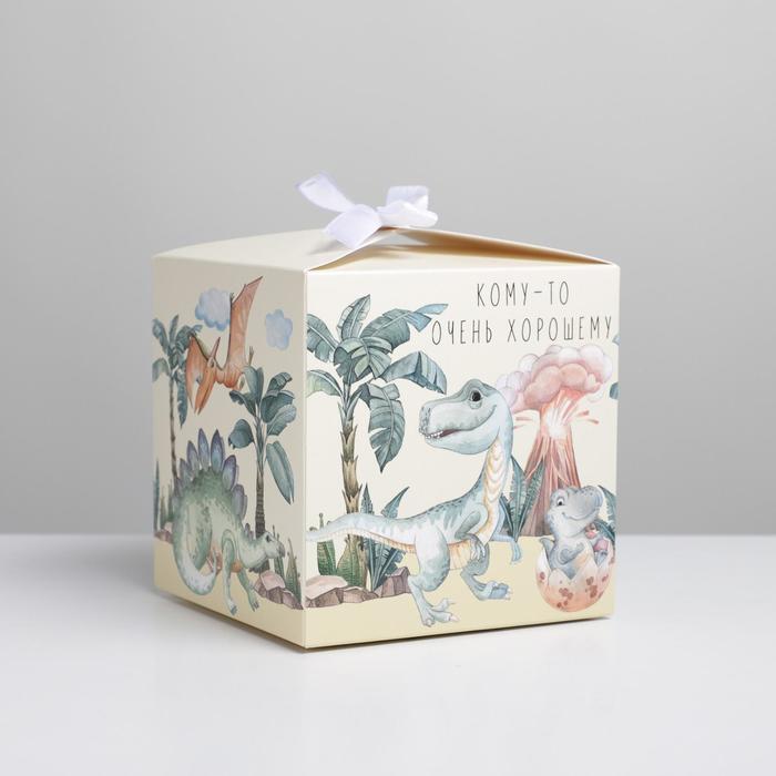 Коробка складная «Динозавры», 12 × 12 × 12 см
Коробка складная «Динозавры», 12 × 12 × 12 см
