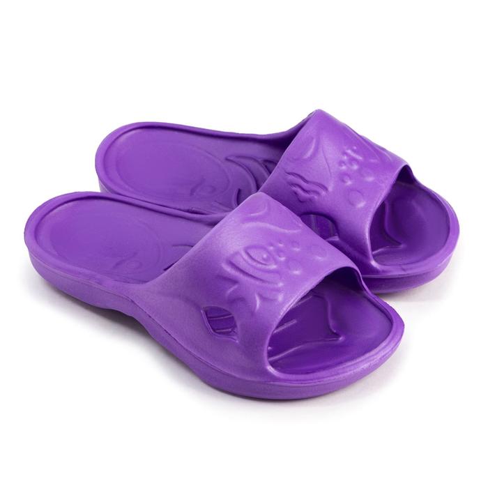 Сланцы детские «Ариэль» цвет фиолетовый, размер 31-32
Сланцы детские «Ариэль» цвет фиолетовый, размер 31-32