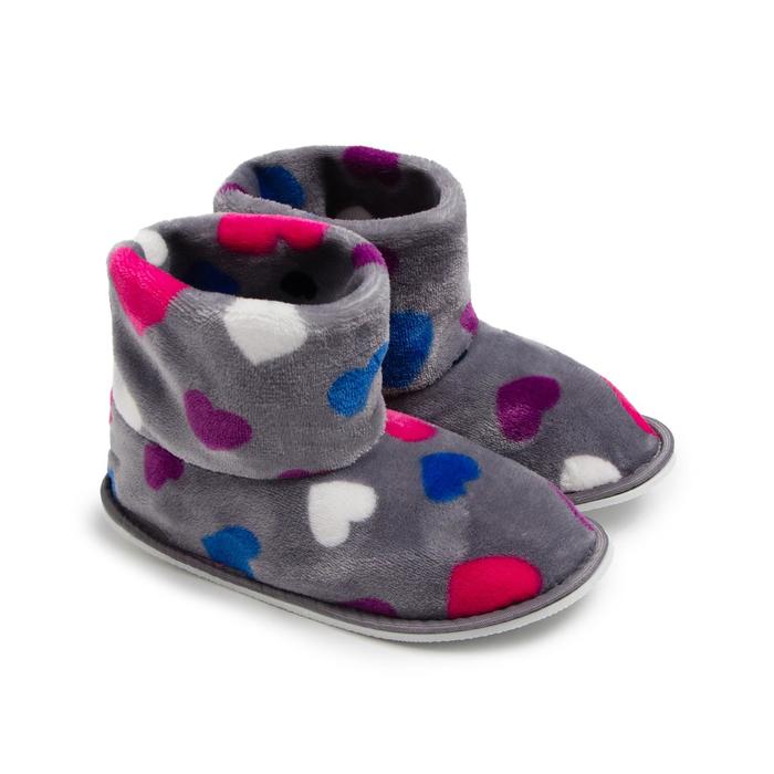 Тапочки женские, цвет серый сердечки, размер 40
Тапочки женские, цвет серый сердечки, размер 40