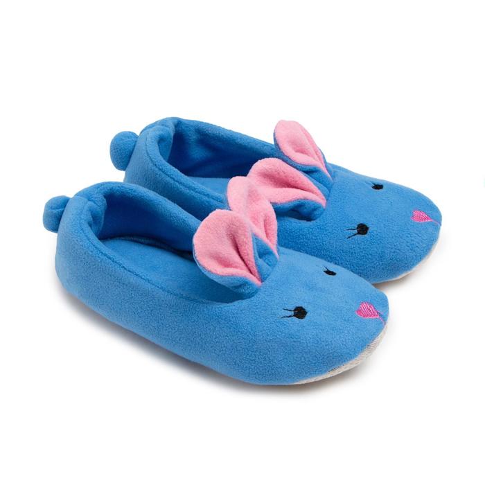 Тапочки женские, цвет голубой, размер 35
Тапочки женские, цвет голубой, размер 35