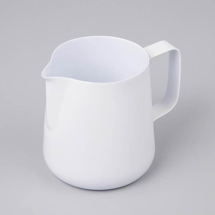 Молочник-питчер из нержавеющей стали, 600 мл, 201 сталь, цвет белый
Молочник-питчер из нержавеющей стали, 600 мл, 201 сталь, цвет белый