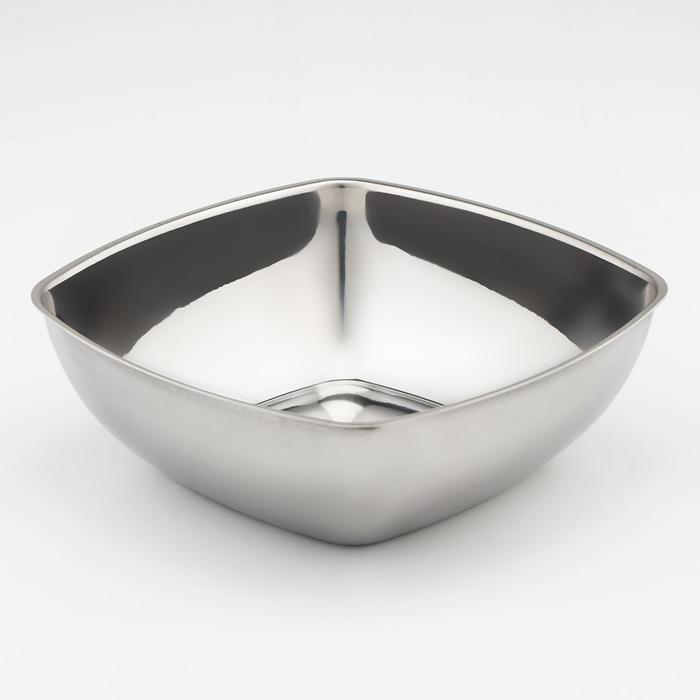 фото Миска, 1,5 л, 19×19×6,5 см, 201 марка стали