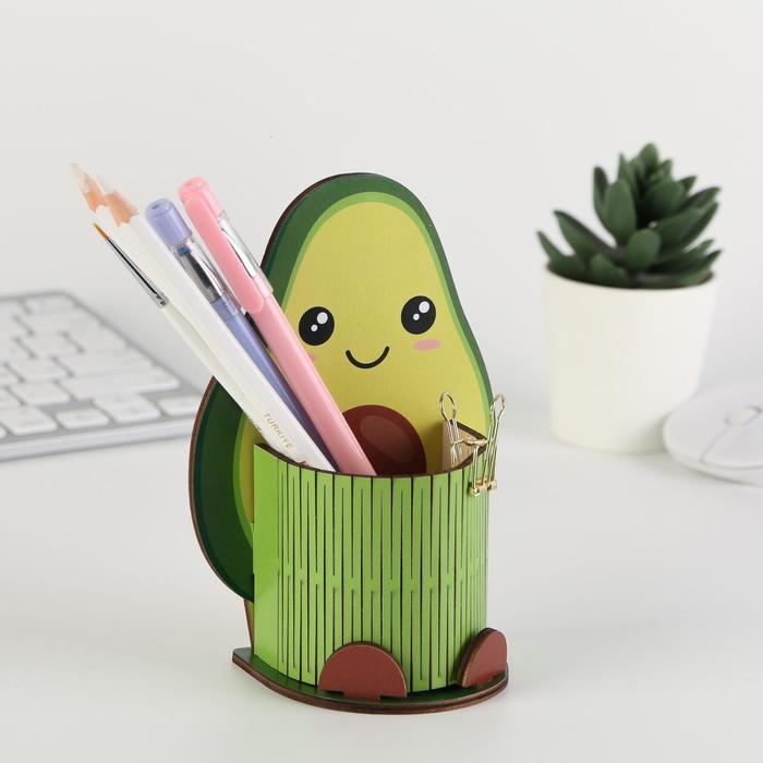 фото Органайзер для канцтоваров "авокадо" 9,6х13,8 см
