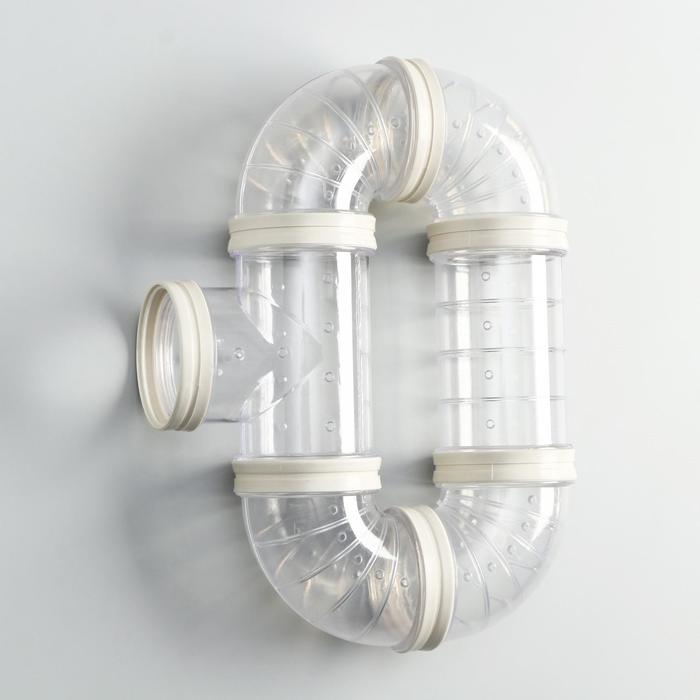 Лабиринт для грызунов №2, 6 элементов, прозрачный
Лабиринт для грызунов №2, 6 элементов, прозрачный