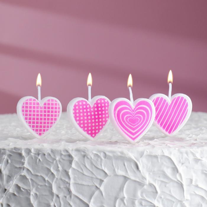 Свечи для торта на шпажках "Сердечко", 6,6х3,8 см, 25 гр, 4 шт
Свечи для торта на шпажках "Сердечко", 6,6х3,8 см, 25 гр, 4 шт