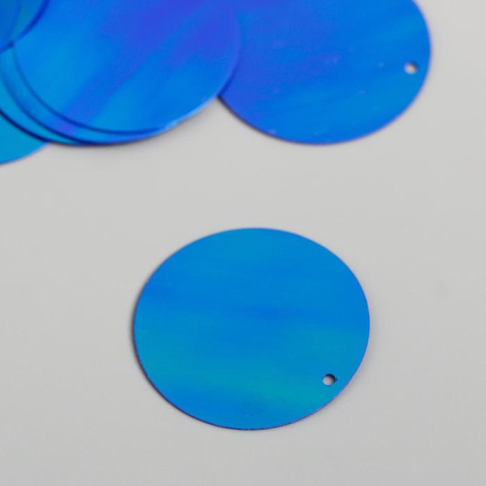 Пайетки "Круг" сине-зелёные набор 30 гр d=3 см 
Пайетки "Круг" сине-зелёные набор 30 гр d=3 см