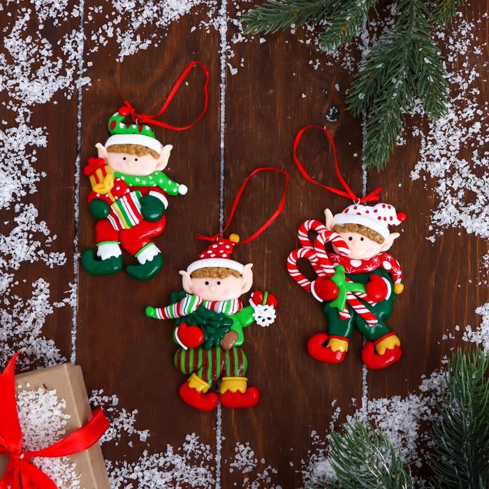 Украшение ёлочное "Эльф" 7,5х11 см, микс
Украшение ёлочное "Эльф" 7,5х11 см, микс