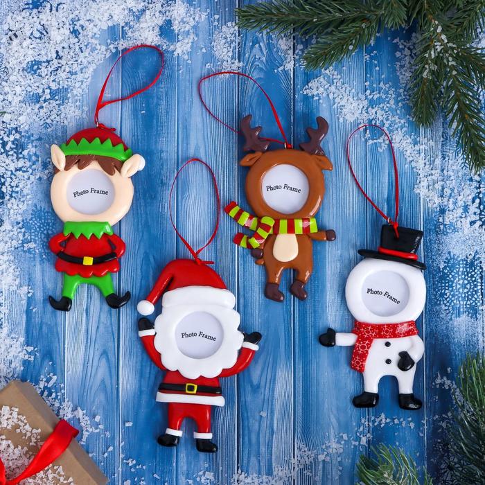 Украшение ёлочное "Новогодняя загадка" фоторамка 5х12 см, микс
Украшение ёлочное "Новогодняя загадка" фоторамка 5х12 см, микс