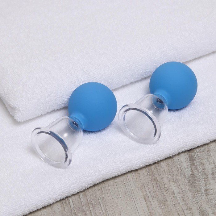 Набор вакуумных банок для массажа «Стандарт», d = 50 мм, 2 шт
Набор вакуумных банок для массажа «Стандарт», d = 50 мм, 2 шт