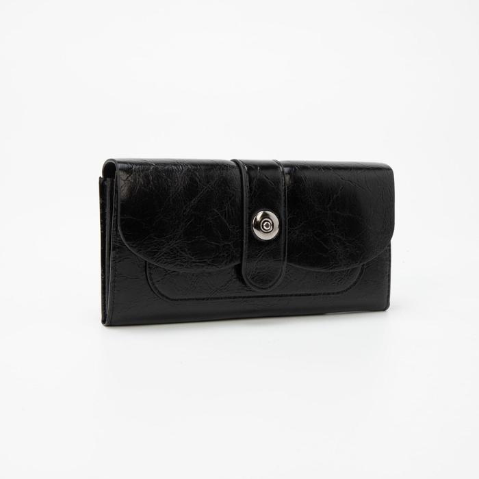 Кошелёк на магните, цвет чёрный
Кошелёк на магните, цвет чёрный