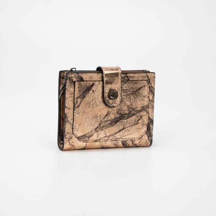 Кошелёк на кнопке, цвет золотой
Кошелёк на кнопке, цвет золотой