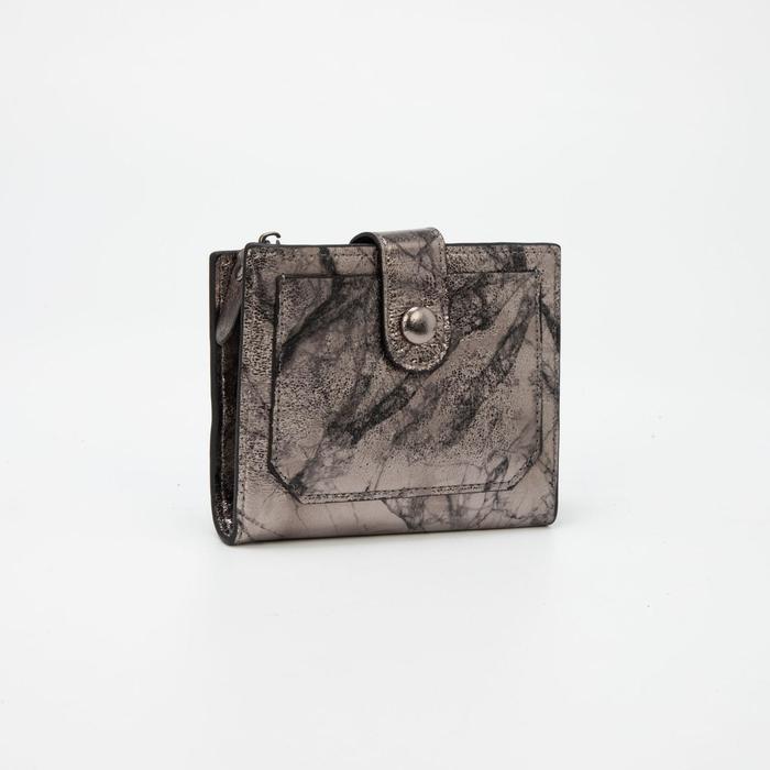 Кошелёк на кнопке, цвет бронзовый
Кошелёк на кнопке, цвет бронзовый