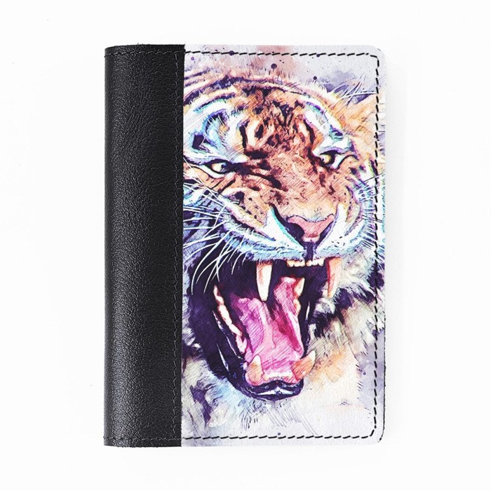 Обложка для паспорта, цвет чёрный
Обложка для паспорта, цвет чёрный