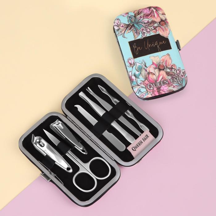 Набор маникюрный «Be unique», 7 предметов, PVC-чехол
Набор маникюрный «Be unique», 7 предметов, PVC-чехол