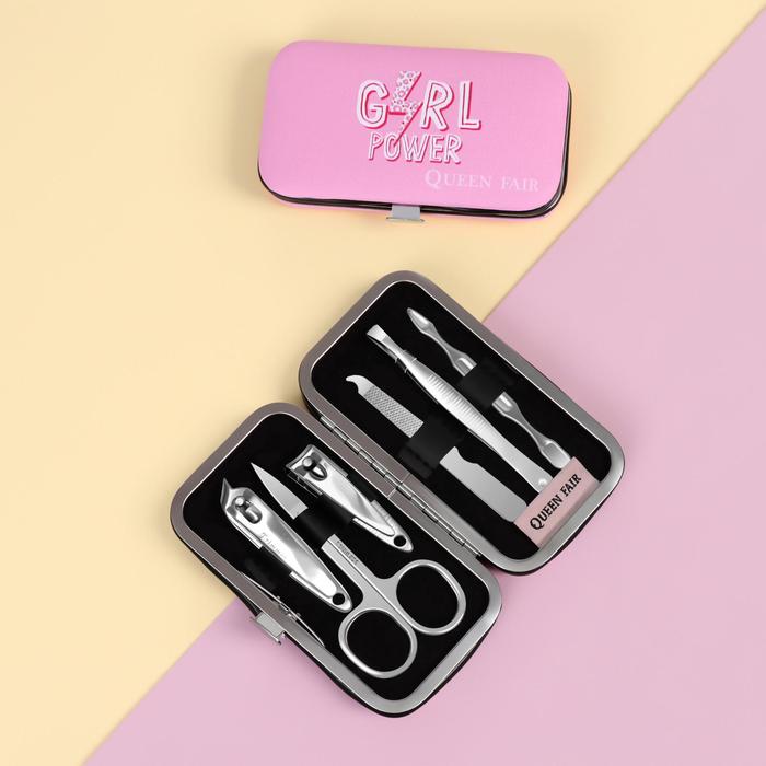 Набор маникюрный «Girl Power», 6 предметов 
Набор маникюрный «Girl Power», 6 предметов