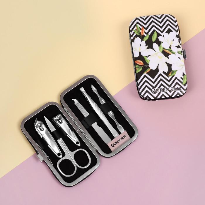 Набор маникюрный «Basic Flora», 6 предметов, PVC-чехол
Набор маникюрный «Basic Flora», 6 предметов, PVC-чехол