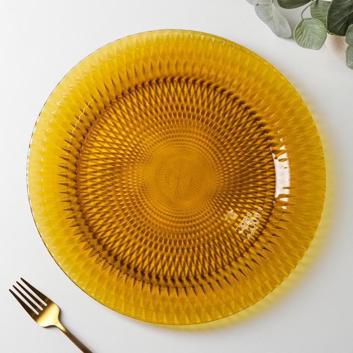 Тарелка подстановочная Magistro «Вилеро», 33×2,5 см, цвет жёлтый
Тарелка подстановочная Magistro «Вилеро», 33×2,5 см, цвет жёлтый