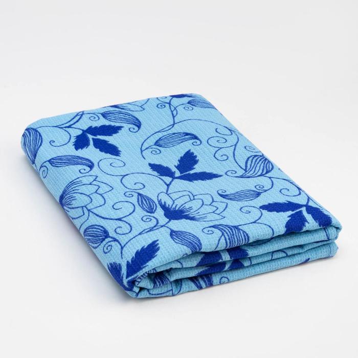 Полотенце вафельное банное Экономь и Я "Цветы" 80х150 см, цв.синий, 150 гр/м2, 100% хл
Полотенце вафельное банное Экономь и Я "Цветы" 80х150 см, цв.синий, 150 гр/м2, 100% хл