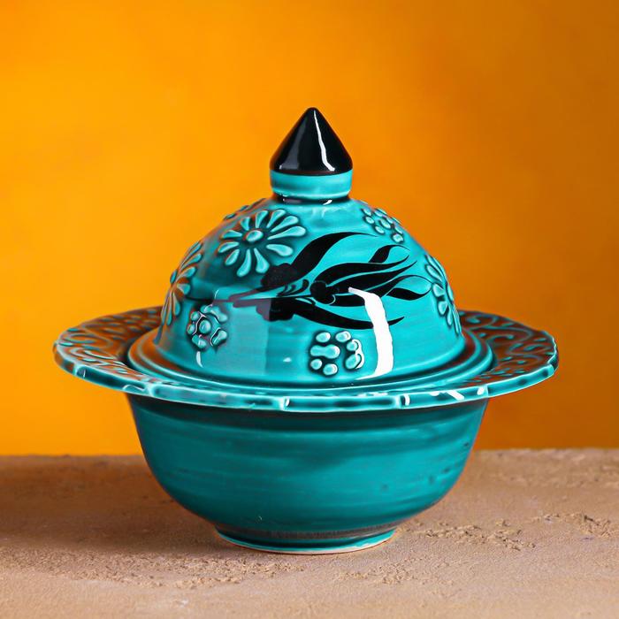 Сахарница "Бирюза" малая, 0,15 л
Сахарница "Бирюза" малая, 0,15 л