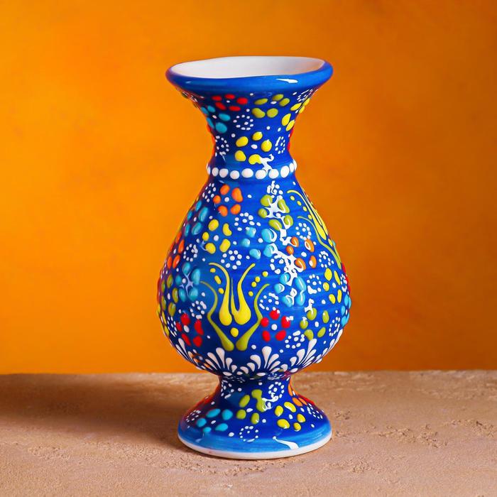 Ваза "Рельеф синий" 15 см
Ваза "Рельеф синий" 15 см