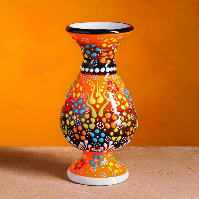 Ваза "Рельеф оранжевая" 15 см
Ваза "Рельеф оранжевая" 15 см