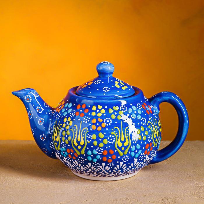 Чайник "Рельеф синий" средний, 0,7 л
Чайник "Рельеф синий" средний, 0,7 л