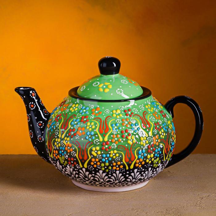 Чайник "Рельеф зеленый" большой, 1,2 л
Чайник "Рельеф зеленый" большой, 1,2 л